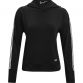 Black Under Armour Women's loungewear hoodie with pocket from O'Neills.