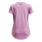 purple Under Armour kids' short sleeved t-shirt with a round neck from O'Neills