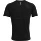 Black Under Armour men's running t-shirt with reflective detail from O'Neills.