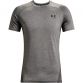Grey Under Armour men's gym t-shirt with black UA logo from O'Neills.