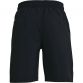 Black Under Armour kids' summer shorts with pockets from O'Neills.