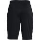 Black Under Armour boys shorts with elasticated waistband from O'Neills.