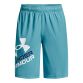 Men's blue under armour shorts from O'Neills.