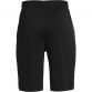 Black and red Under Armour kids' shorts with elasticated waistband from O'Neills.