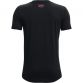 Black and red Under Armour boys t-shirt with printed logo from O'Neills.