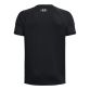 Black Under Armour Kids' UA Tech™ Big Logo T-Shirt, with Raglan sleeves from O'Neill's.
