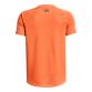 Orange Under Armour Kids' Tech™ 2.0 T-Shirt, with a New, streamlined fit & shaped hem from O'Neill's.