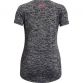 Black and Pink Under Armour kids' girls t-shirt with short sleeves from O'Neills.