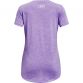 Purple and Pink Under Armour kids' girls t-shirt with short sleeves from O'Neills.