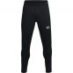 Black Under Armour men's slim-fit training joggers with pockets from O'Neills.