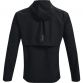 Black Under Armour men's water-resistant running jacket from O'Neills.