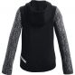 Black girls Under Armour full zip hoodie with printed arms from O'Neills.