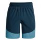 Blue Under Armour men's gym shorts with hand pockets from O'Neills.