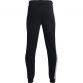 Black boys Under Armour jogger bottoms with white stripe down side of leg from O'Neills.