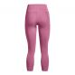 Women's Pink Under Armour Motion Ankle Leggings, with a side drop-in pocket from O'Neills.