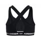 Black Girls Under Armour Crossback Sports Bra with crossover straps from O'Neills