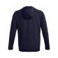 Navy Under Armour Men's Woven Perforated Windbreaker Jacket, with wind resistant materials from O'Neills