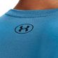 Blue Under Armour men's t-shirt with large UA logo on centre of chest from O'Neills.
