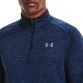 Navy Under Armour men's training half zip top with UA logo from O'Neills.