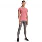 Women's Under Armour pink t-shirt with short sleeves and round neck from O'Neills.