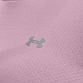 Pink Under Armour women's gym mesh t-shirt with silver UA logo from O'Neills.