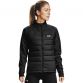 Black Under Armour women's running jacket with zip pockets and reflective logo from O'Neills.