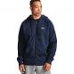 Navy Under Armour men's loungwear full zip hoodie with drawstring hood from O'Neills.