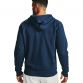 Navy Under Armour men's hoodie with white UA logo on left chest from O'Neills.
