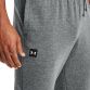 Grey Under Armour men's fleece joggers with cuffed bottoms and elasticated waist from O'Neills.