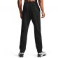 Black Under Armour men's fleece joggers with back pocket from O'Neills.