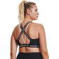 Black Under Armour Women's Crossback Low Sports Bra from O'Neill's.