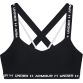 Black Under Armour Women's Crossback Low Sports Bra from O'Neill's.
