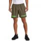 green Men's Under armour shorts with wordmark from O'Neills