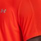 Orange Under Armour men's running t-shirt with reflective detail from O'Neills.