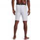White Under armour men's long base layer shorts with branded waistband from O'Neills.