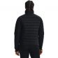 Black Under Armour women's waterproof and windproof jacket with full zip and zip pockets from O'Neills.