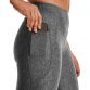Grey Under Armour women's high waist gym leggings with side pocket from O'Neills.