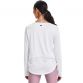 White women's Under Armour long sleeve top with mesh layer from O'Neills.