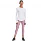 White women's Under Armour long sleeve top with mesh layer from O'Neills.