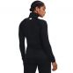 Black Under Armour women's half zip top with mesh panels under arms from O'Neills.