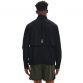 Black men's Under Armour waterproof and windproof running jacket with full zip and mesh back from O'Neills.