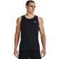 Men's Black Under Armour Speed Stride 2.0 Vest, with anti-odor technology from O'Neills.
