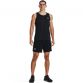 Men's Black Under Armour Speed Stride 2.0 Vest, with anti-odor technology from O'Neills.