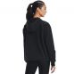 Black Under Armour Women's Woven Full Zip Jacket with Open hand pockets from O'Neills