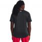 Men's Black Under Armour Training Vent Graphic T-Shirt, with anti-odor technology from O'Neills.