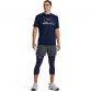 Men's Navy Under Armour Training Vent Graphic T-Shirt, with anti-odor technology from O'Neills.