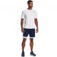 Men's Navy Under Armour Woven Graphic Shorts, with open hand pockets from O'Neills.