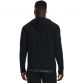 Black men's Under Armour windcheater with full zip and hood from O'Neills.