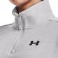 Women's Grey Under Armour Quarter Zip Top, with soft inner layer from O'Neills.