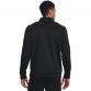 Black Under Armour Men's Fleece® ¼ Zip Black, with soft inner layer from O'Neills